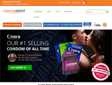 Tablet Screenshot of condomdepot.com